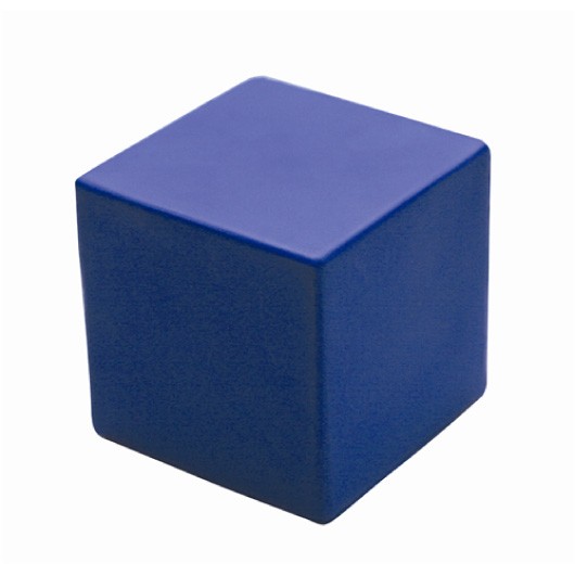 Coloured Stress Cubes Blue